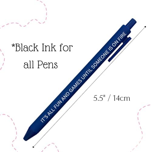 10PC Firefighter Appreciation Gifts Pen Set Ballpoint Writing Pens