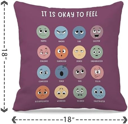 Nogrit Counseling Office Must Haves Pillow Cover, Calming Corner