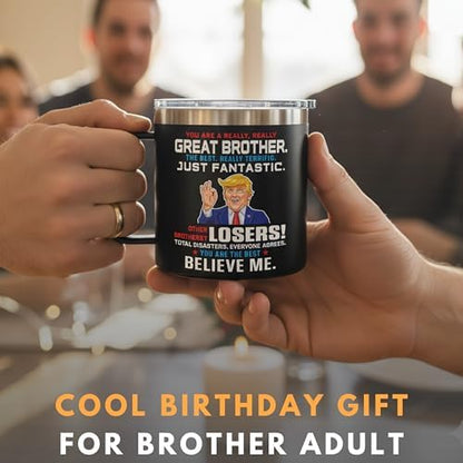 Great Brother Mug 14Oz - Gift & Birthday Presents from Sister