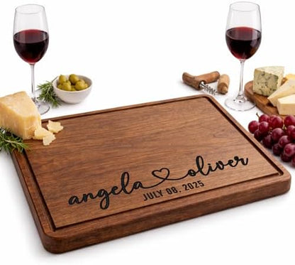 Custom Wedding Gifts for Couples 2026, Personalized Engraved Cutting