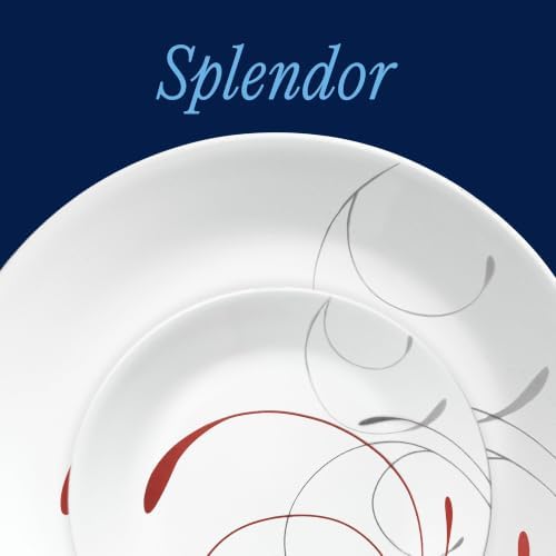 Corelle Splendor 78-Piece Round Dinnerware Set, Service for 12