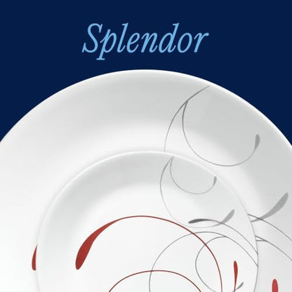 Corelle Splendor 78-Piece Round Dinnerware Set, Service for 12