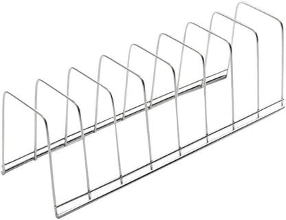 Toyvian Stainless Steel Kitchen Storage Rack Dish Organizers Silver