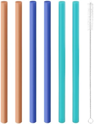Joshey Replacement Straws for Owala FreeSip 24oz & 32oz, 6 Pack