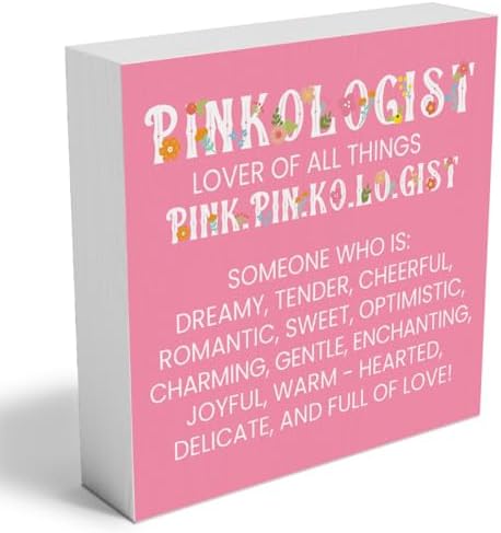 Pink Gifts for Women Men, Birthday Gifts for Mom Sister Friends, Pink