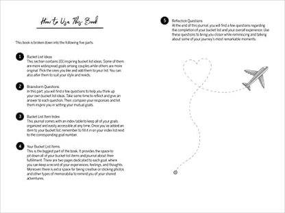 Our Bucket List: A Journal for Couples: Create Your Dream Life
