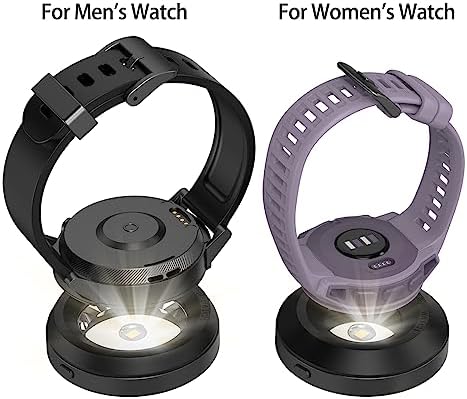 Solar Watch Fast Charger-Watch Solar Charger Metal Base, 9 Hours