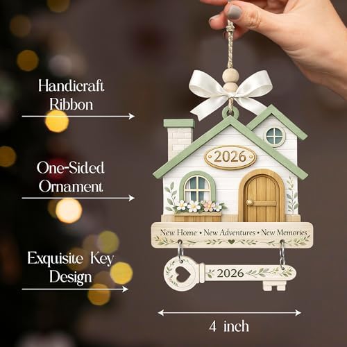 New Home Ornament 2026, New Home Gifts, Housewarming Presents, New