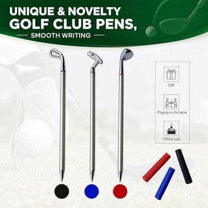 SANTA CASA Golf Pen Set, Mini Desktop Golf Putting Green Game