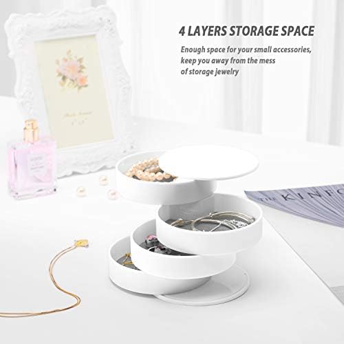 Jewelry Organizer, Small Jewelry Box Earring Holder for Women Gifts