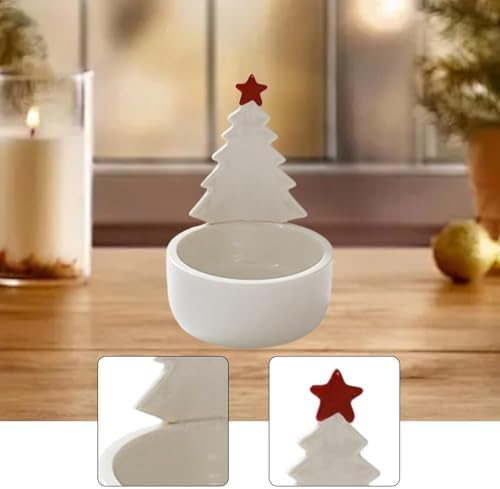 Tea Light Candle Holder Christmas Tree Design Tealight Holder