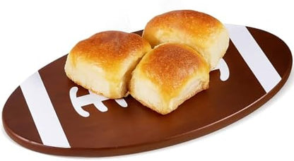 Football Cutting Charcuterie Board Football Shaped Platter and Serving