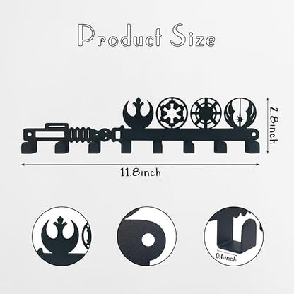 Galactic-Inspired Home Decor Wall Hooks, Key Holder for Entryway