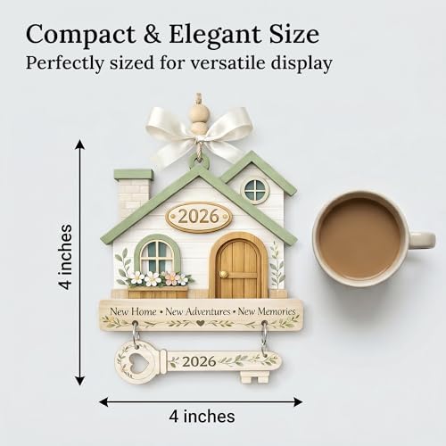 New Home Ornament 2026, New Home Gifts, Housewarming Presents, New