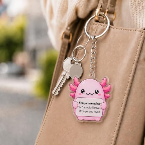 Inspirational Gifts Bulk for Women Teens Staff Positive Keychains