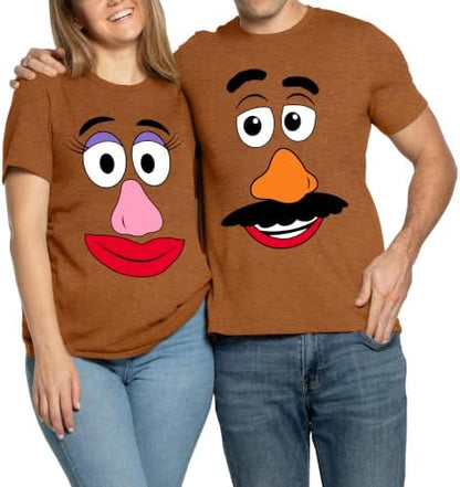 Sweet Potato Shirt Matching Couple Outfit Halloween Husband and Wife