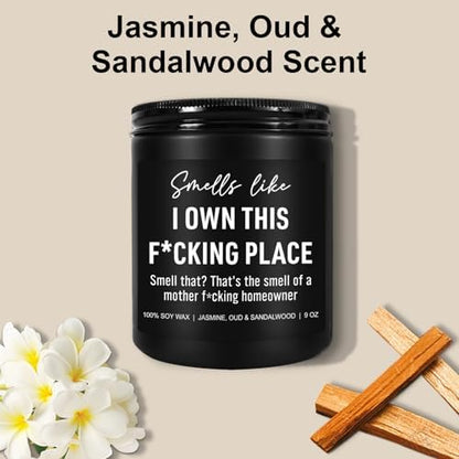 Younift Funny Scented Candle, House Warming Gifts New Home