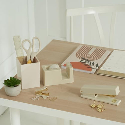 Aesthetic Desk Accessories Set for Women - A Complete Office Organizer