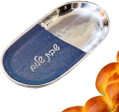 Rite Lite Shabbat Shalom Serving Tray | Elegant Jewish Shabbos Gifts
