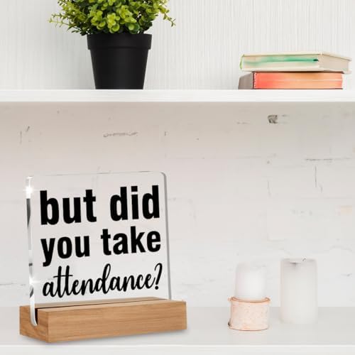 Funny Teacher Gift School Secretary Gifts for Women Men, But Did You