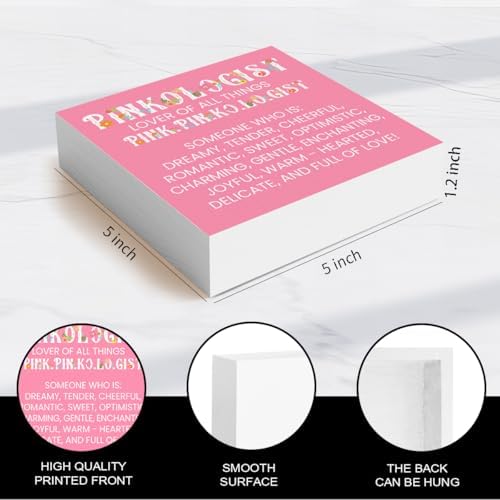 Pink Gifts for Women Men, Birthday Gifts for Mom Sister Friends, Pink