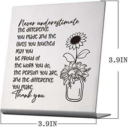 Thank You Gift for Women, Coworker, Friends, Teacher, Retirement Gifts