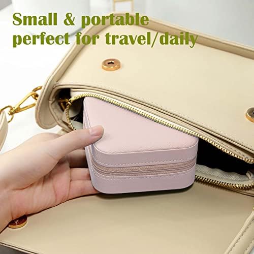 Travel Jewelry Case Bridesmaid Gifts Box,12 Pack Small Jewelry Box