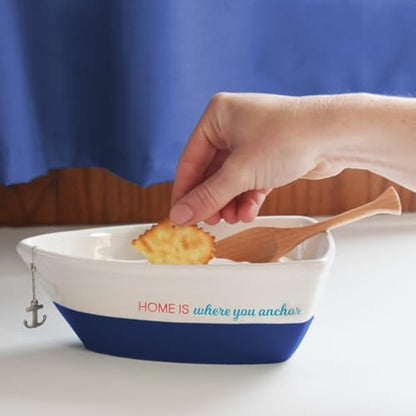 Pavilion Gift Company - Home - 12 oz Serving Bowl Dipping Dip Salsa