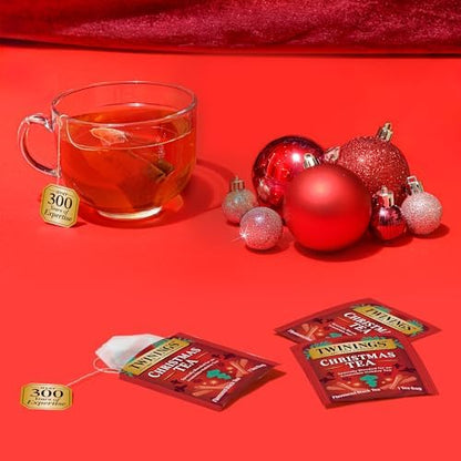 Twinings Christmas Holiday Variety Tea Bag Pack (40 Count) 4 Flavours