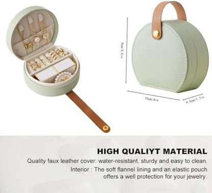 Ships Next Day, Custom Mini Jewelry Travel Box with 12 Months Birth