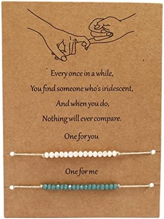 Elegance 11 designs Natural Crystal Friendship Bracelet Best Friend