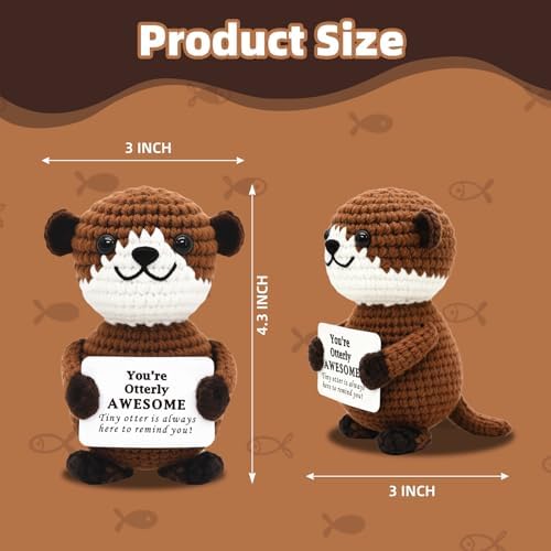 Positive Animals Otter Gifts for Women Men Boys Girls Graduation Gifts