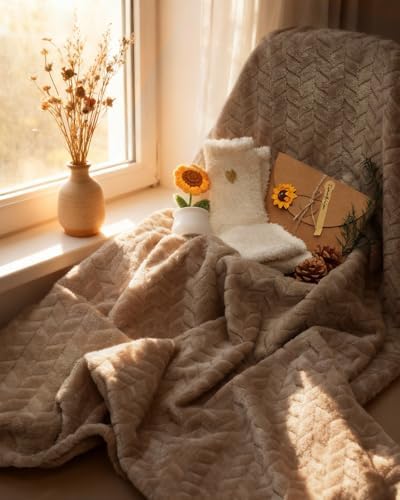 11pcs Spa Gift Baskets for Women, Sunflower Self Care Set, Brown