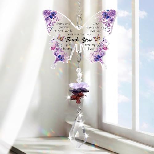Thank You Gifts for Women Crystal Suncatcher, Employee Appreciation
