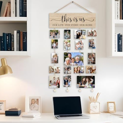 Lacama Family Photo Frame Gifts, This Is Us Picture Frame Housewarming