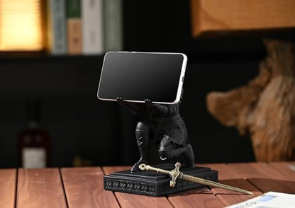 Medieval Warrior Knight Pen Holder Fun Desk Accessories Paperweight