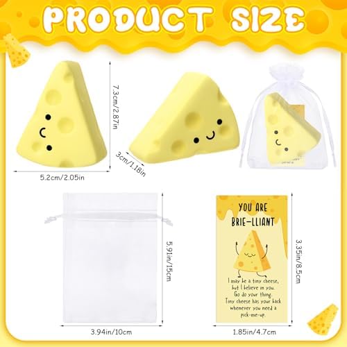 Hollowfly 30 Set Brain Bulk Relief Squeeze Gifts for Adult Student