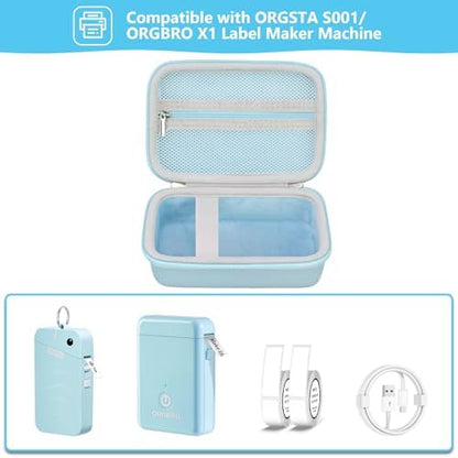 Carrying Case for ORGSTA S001, for ORGBRO X1 Label Maker Machine