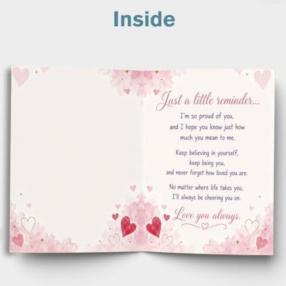 Happy To My Daughter Birthday Card Gifts from Mom Dad Decorations