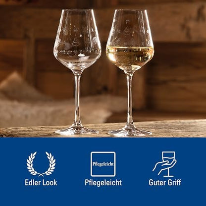 Villeroy & Boch Delight Stems White Wine Glass, Set of 2, 13oz