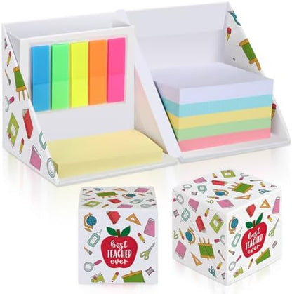 Eaasty Teacher Appreciation Gifts Sticky Notes Organizer with Pen