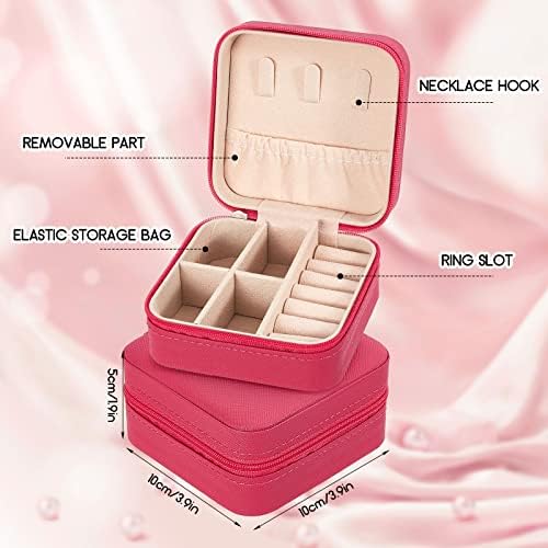 Taiyin 6/12/50 Pcs Travel Jewelry Case Bulk
