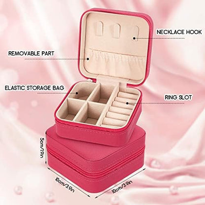 Taiyin 6/12/50 Pcs Travel Jewelry Case Bulk
