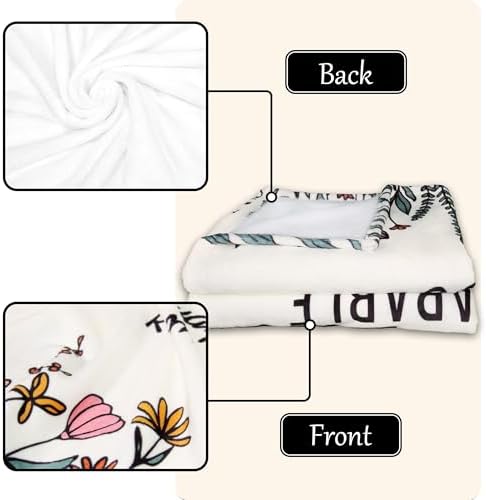 Christian Birthday Gifts for Women Faith, Christian Throw Blanket for