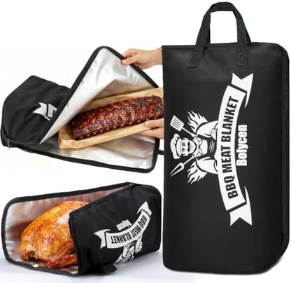 Bolycen Upgraded 21 in BBQ Blanket for Resting Meat, Insulated Brisket