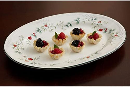 Pfaltzgraff Winterberry Stoneware Serving Platter (14-Inch)