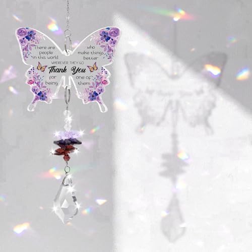 Thank You Gifts for Women Crystal Suncatcher, Employee Appreciation