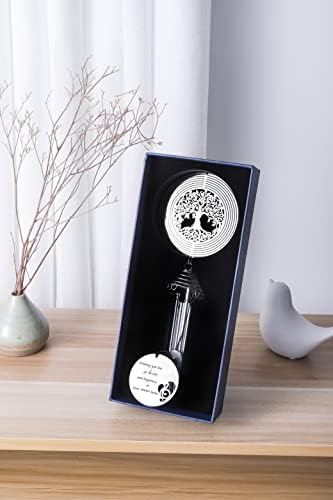 Housewarming Wind Chime with Tree of Life Wind Spinner - Housewarming