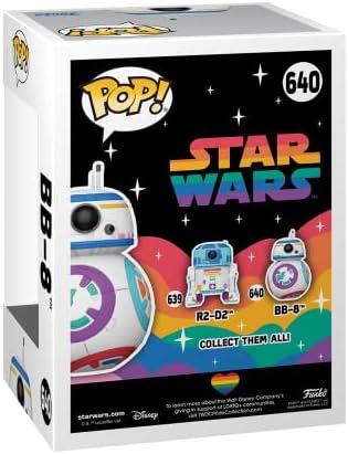 Funko POP! Star Wars: Pride 2023- BB-8 - Collectable Vinyl Figure