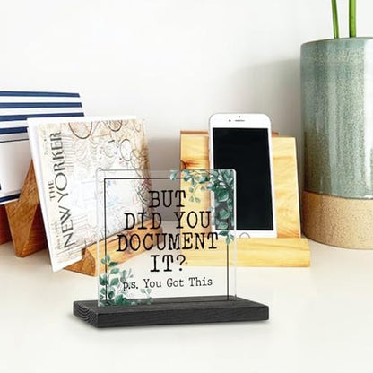 Office Humor Gift, But Did You Document It?Secretary HR Coworker Desk